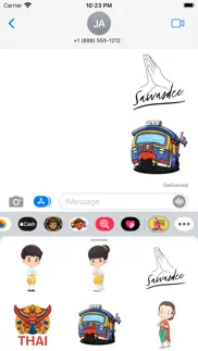 i love thailand stickers iphone screenshot 1