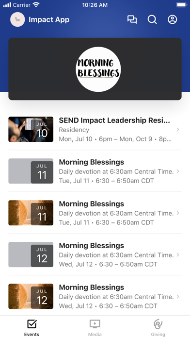 Impact Church Little Rock Screenshot