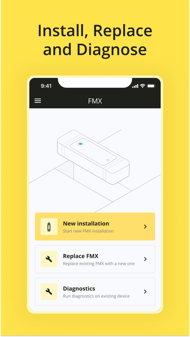 Wireless View Hyster Screenshot