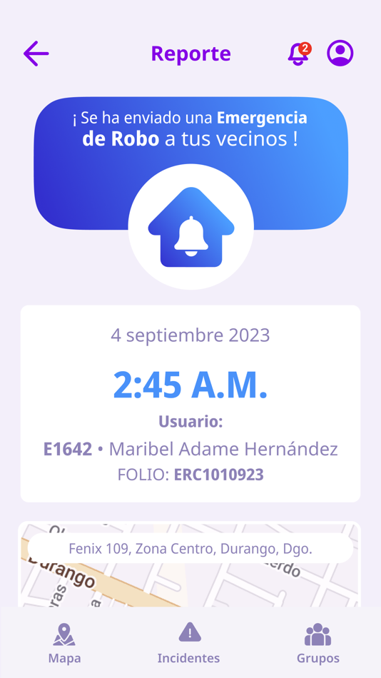 #3. Escudo Vecinal (iOS) 由: Eduardo Escobar