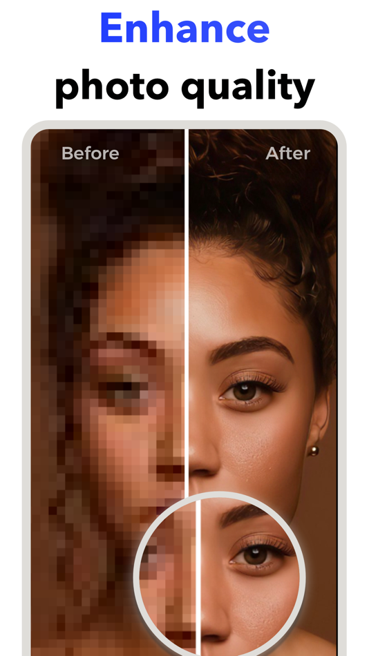 #1. AI Photo Enhancer Pixelui (iOS) By: Thao Tran