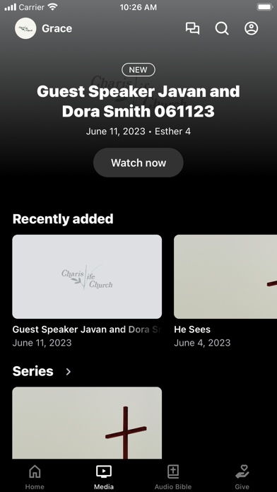 Charis Life Church Screenshot