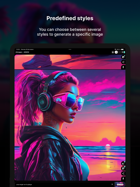 Aimages iPad screenshot 3 - Graphics & Design app