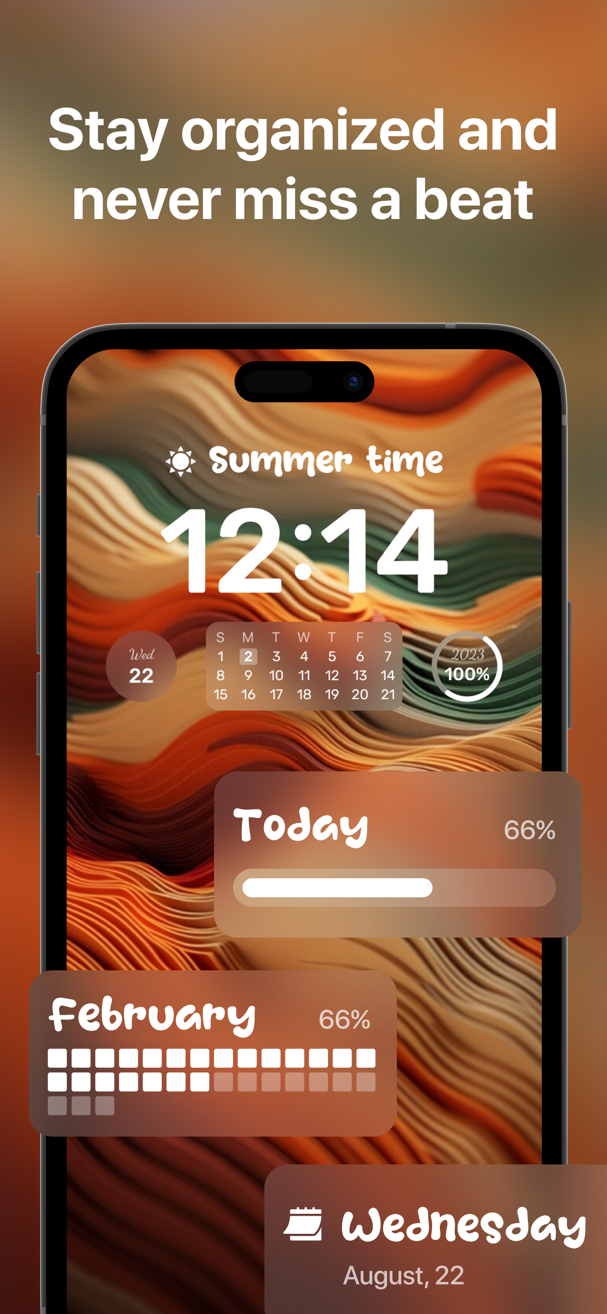Widgets for LockScreen