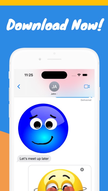 Big Emojis - Funny Stickers screenshot-4
