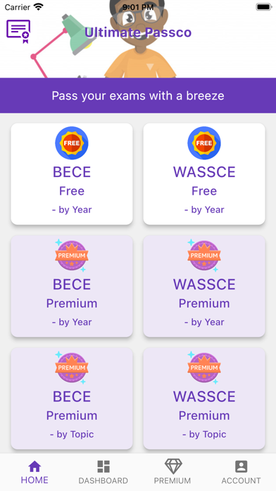Ultimate Passco - WAEC Exams Screenshot