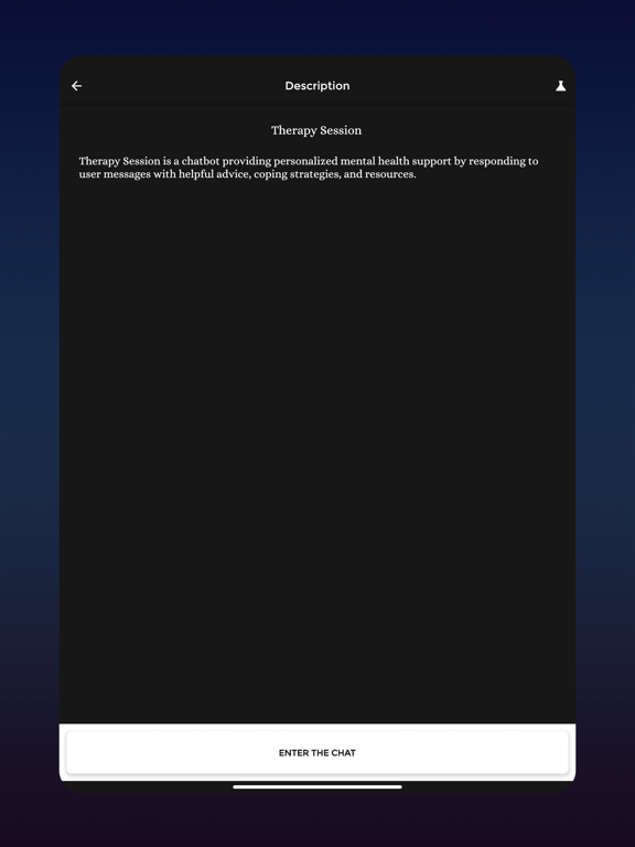 Profile - AI Relationships iPad screenshot 2 - Social Networking app