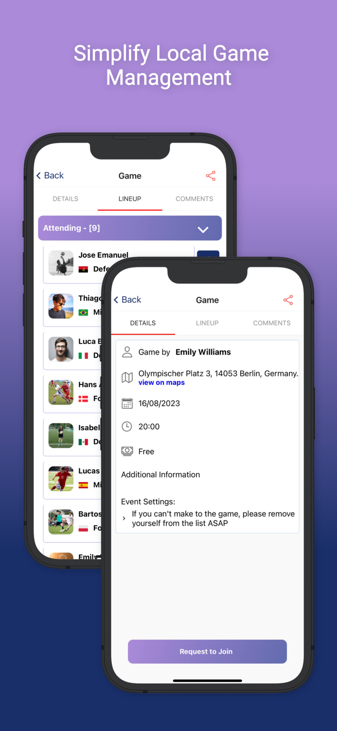 Kickr Social Football App