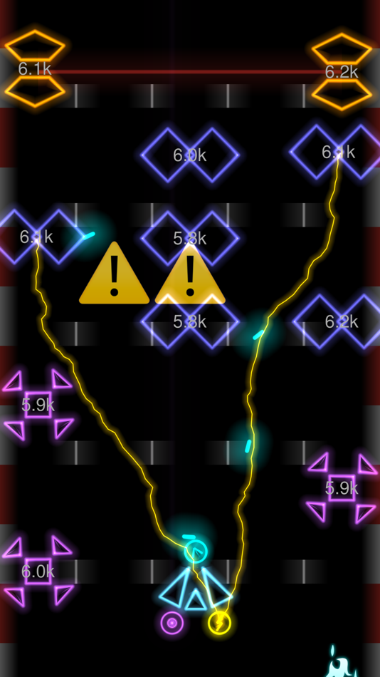 Neon War - Defense The Galaxy - 1.3.0 - (iOS)