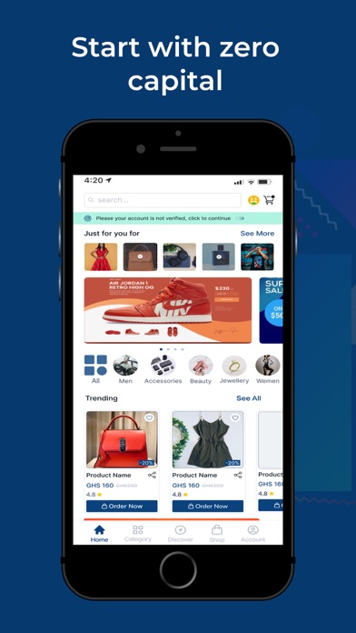 Tendo - Reseller Platform Screenshot