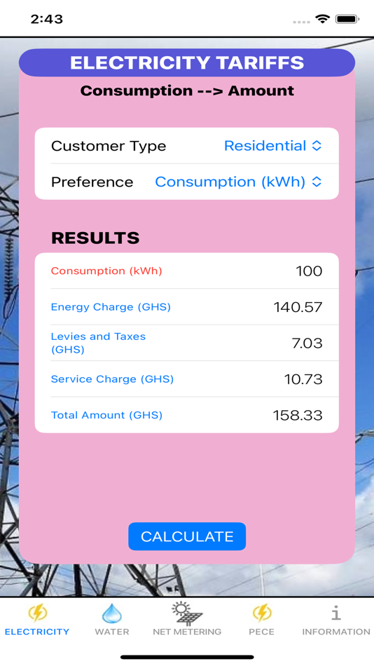 #2. Tariff Reckoner (iOS) 由: PURC