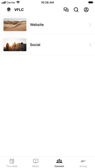 Verndale Family Life Church Screenshot
