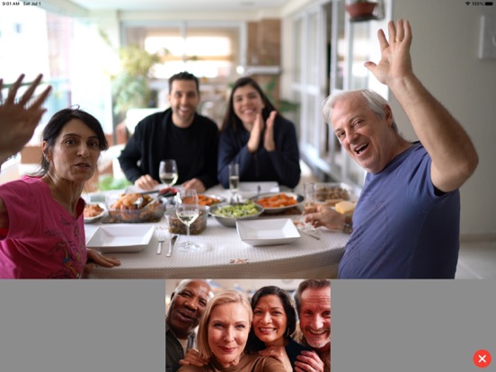 Nanaychat video calls iPad screenshot 3 - Social Networking app