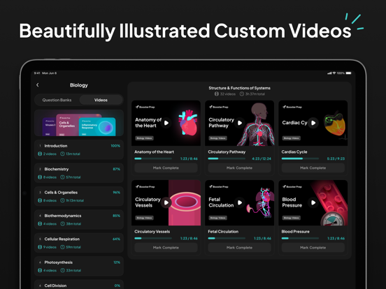 Booster Prep iPad screenshot 2 - Education app