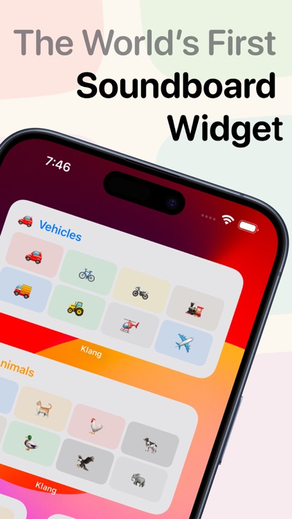 Klang - Sound Board Widget