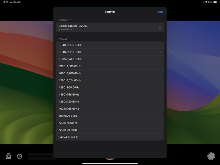 UVC Capture - HDMI Monitor