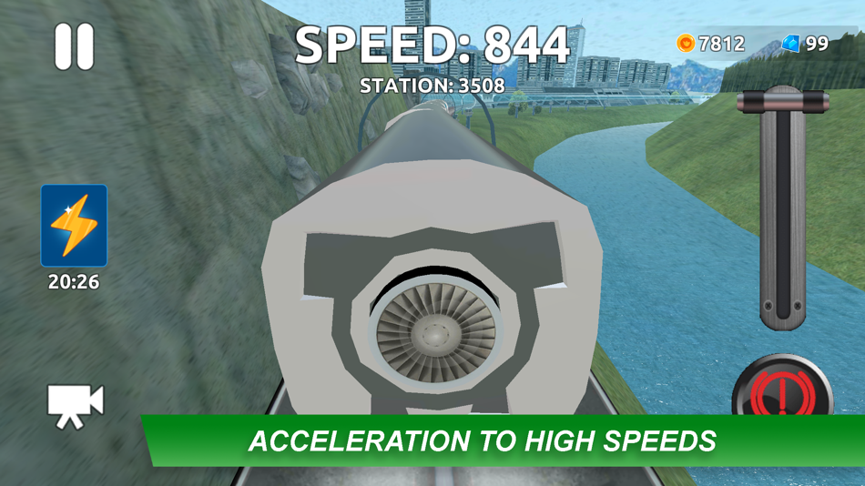 #5. Hyperloop: Train Simulator (iOS) 来自: Anton Slyusar