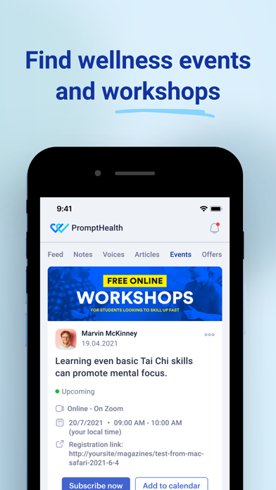 PromptHealth Screenshot