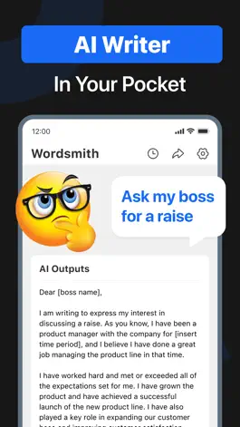 Game screenshot Wordsmith: AI Writing Helper hack