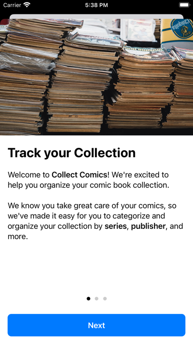 Collect Comics Screenshot