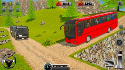 driving offroad bus challenge Screenshot