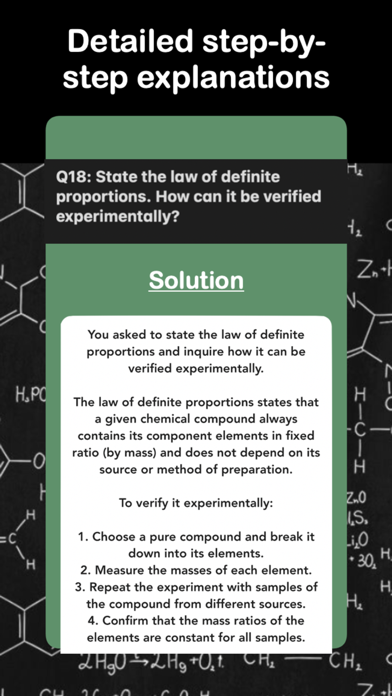 Chem AI: Chemistry Solver Screenshot