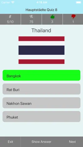 Game screenshot Die Hauptstädte Quiz hack