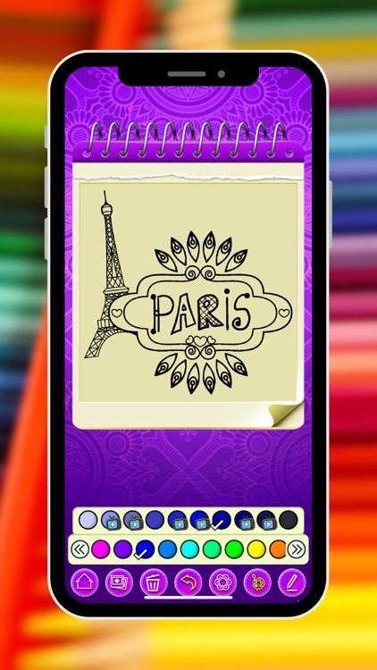 Mandala Coloring Pages Book: screenshot-3