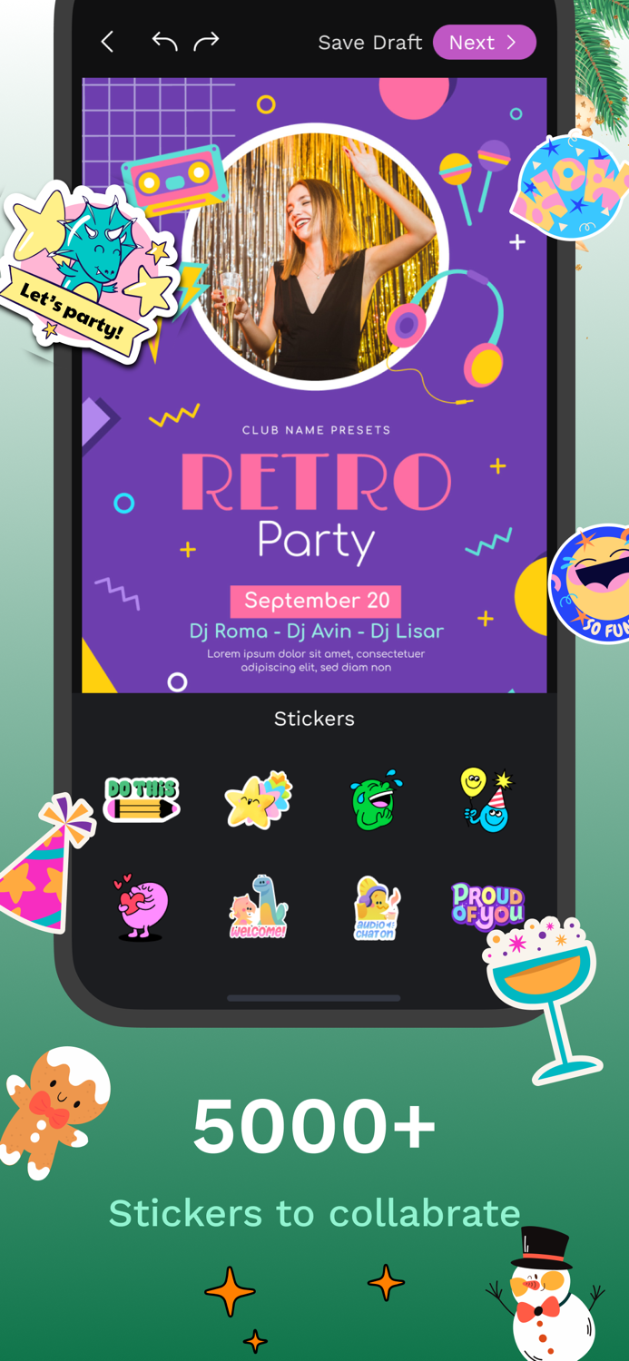 Party Invitation Cards Maker