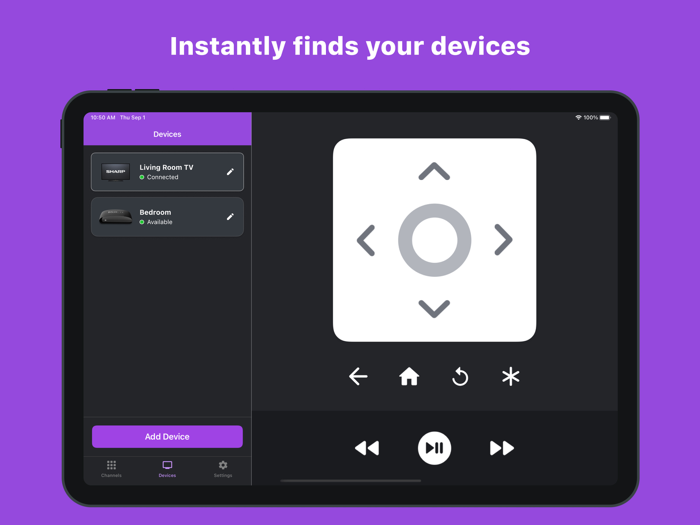 RoByte Roku Remote TV App