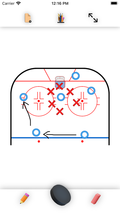 Hockey Playboard Screenshot