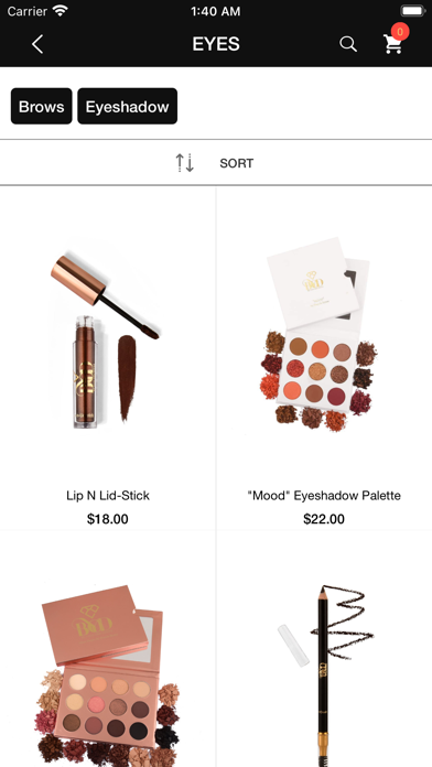 Be Your Own Desire Cosmetics Screenshot
