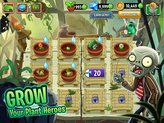 Plants vs. Zombies™ 2 iPad app afbeelding 6