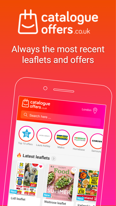 Catalogueoffers.co.uk Screenshot