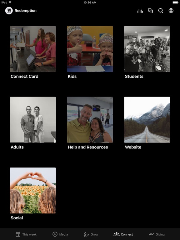 Redemption Church - IL iPad screenshot 3 - Education app