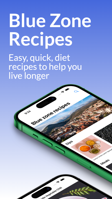 Blue Zone Diet Screenshot