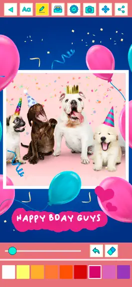 Game screenshot Create Happy Birthday Cards apk