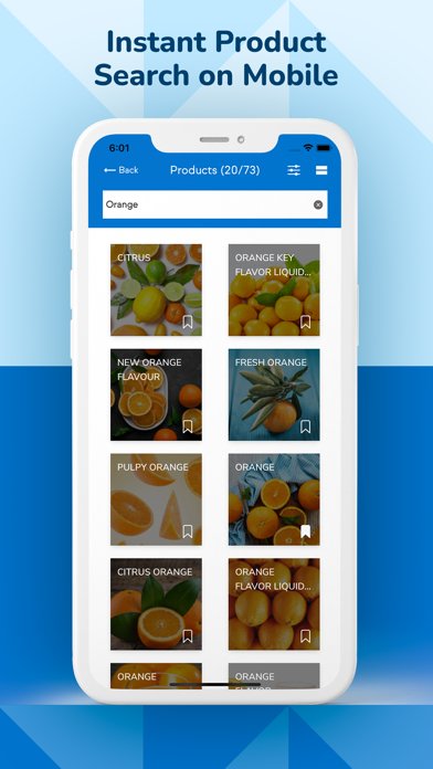 IFF PRODUCT FINDER Screenshot