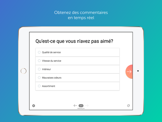 Screenshot #6 pour Enquête hors ligne – inBook