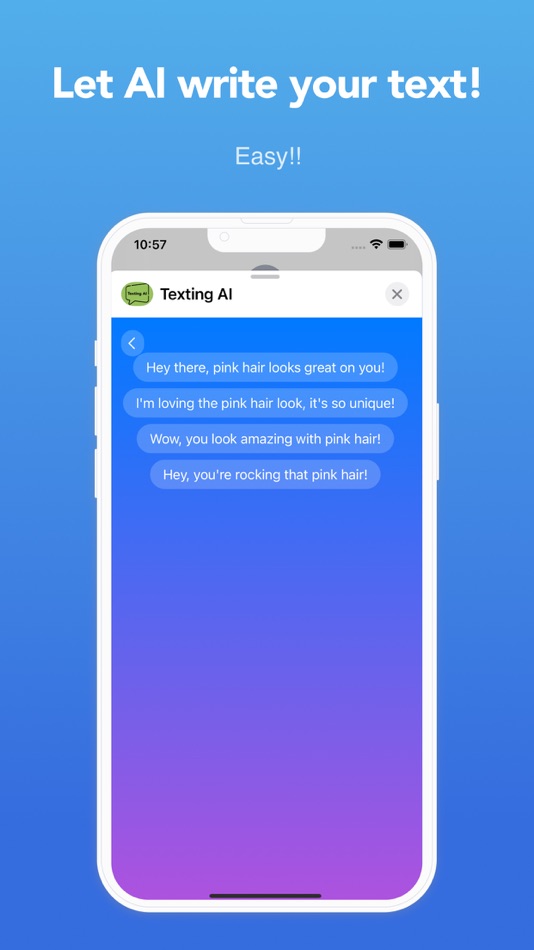 #3. Texting AI (iOS) 由: Moonstreet Lab, Inc.