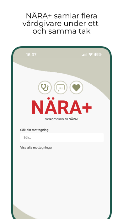 NÄRA+ Screenshot