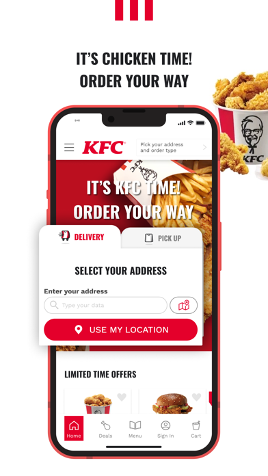 KFC Ghana Screenshot