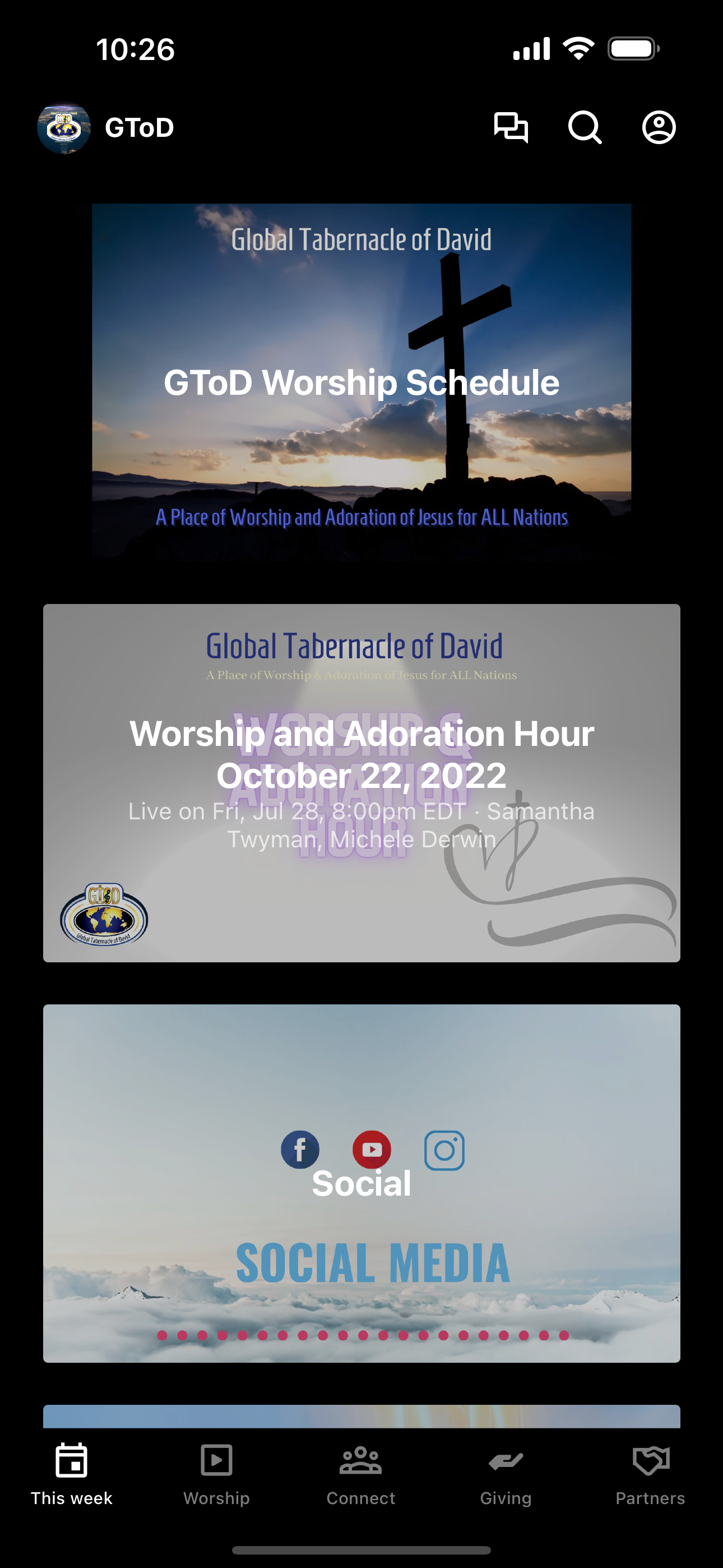 Global Tabernacle of David