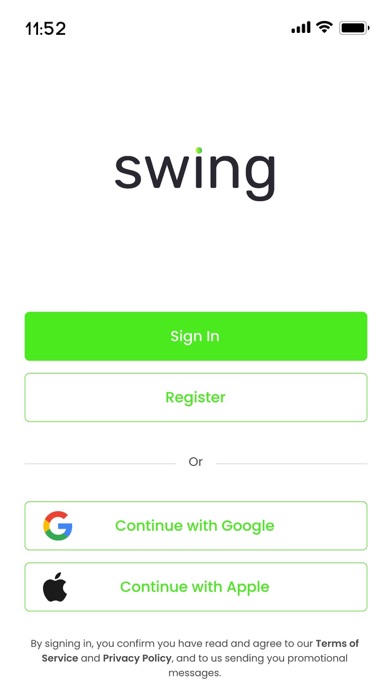 Swing Fitness Screenshot