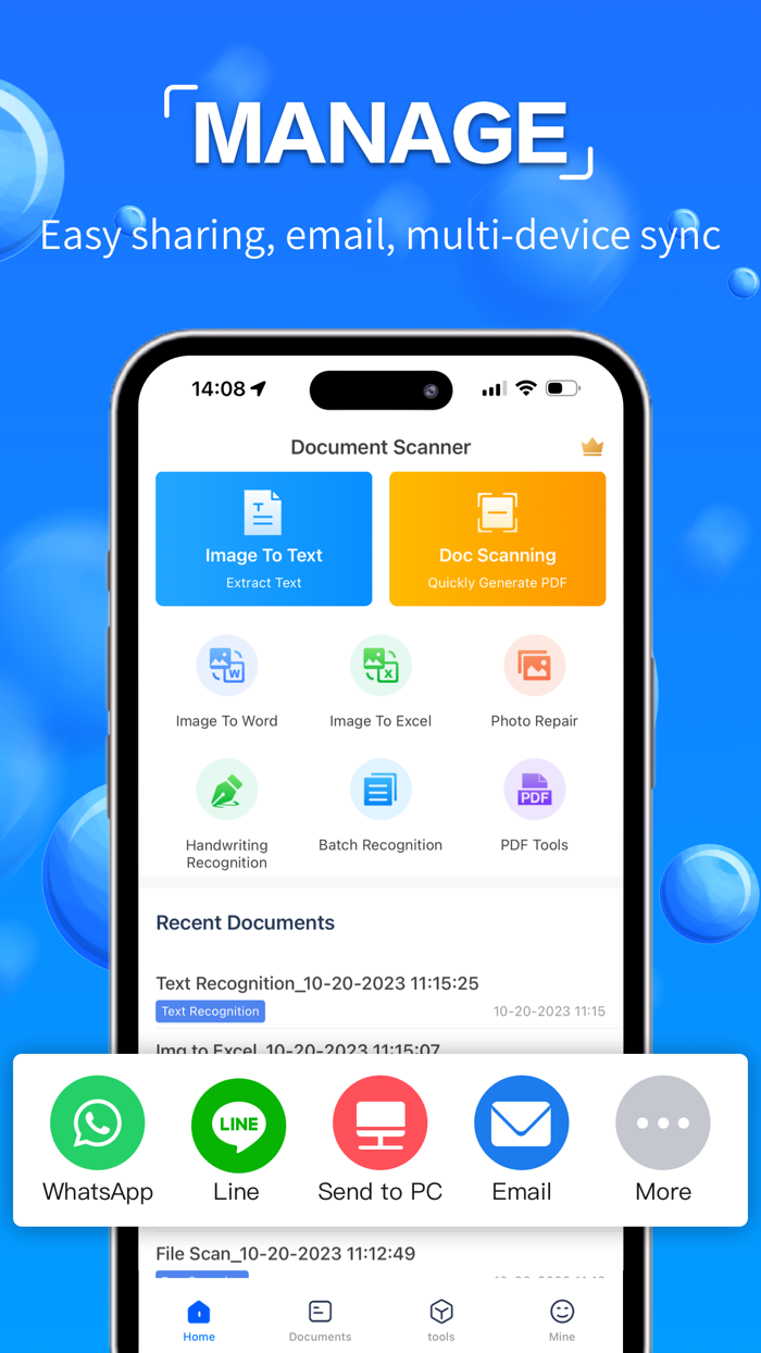 Document ScannerPDF scanandOCR