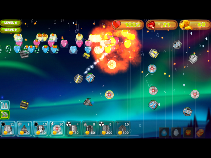 Balloons and Defense