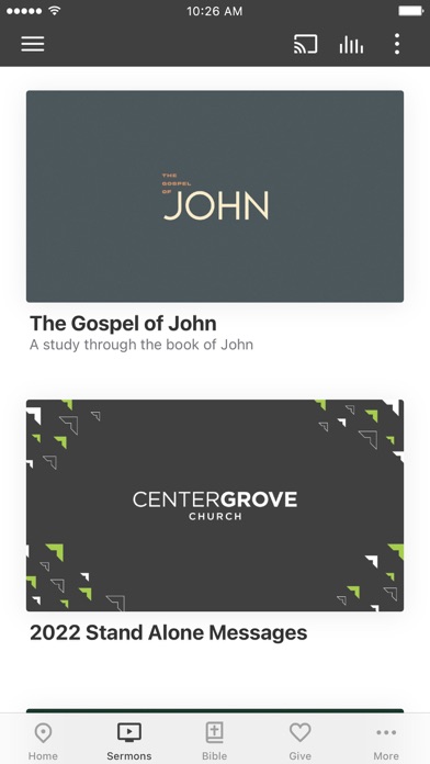 Center Grove Church Screenshot