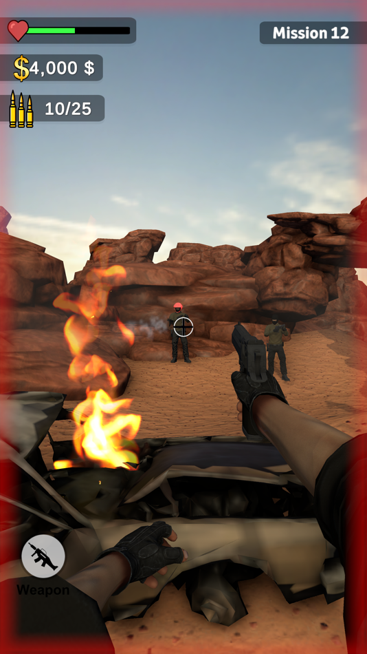 #3. UnRecord - The Shooter (iOS) 由: Bhanuben Patel