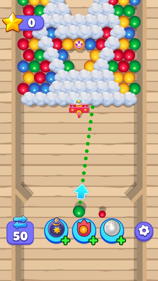#3. Bubble Fall 3D (iOS) 由: Voodoo