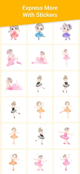 Game screenshot Ballet Girls Stickers apk